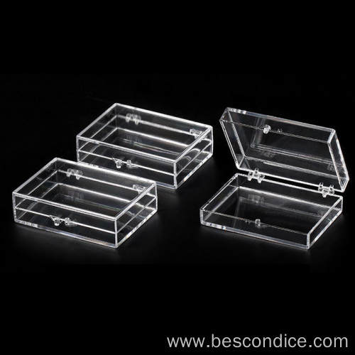 Clear PS Box for Dice Packing